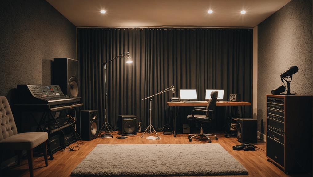 voiceover recording studio setup
