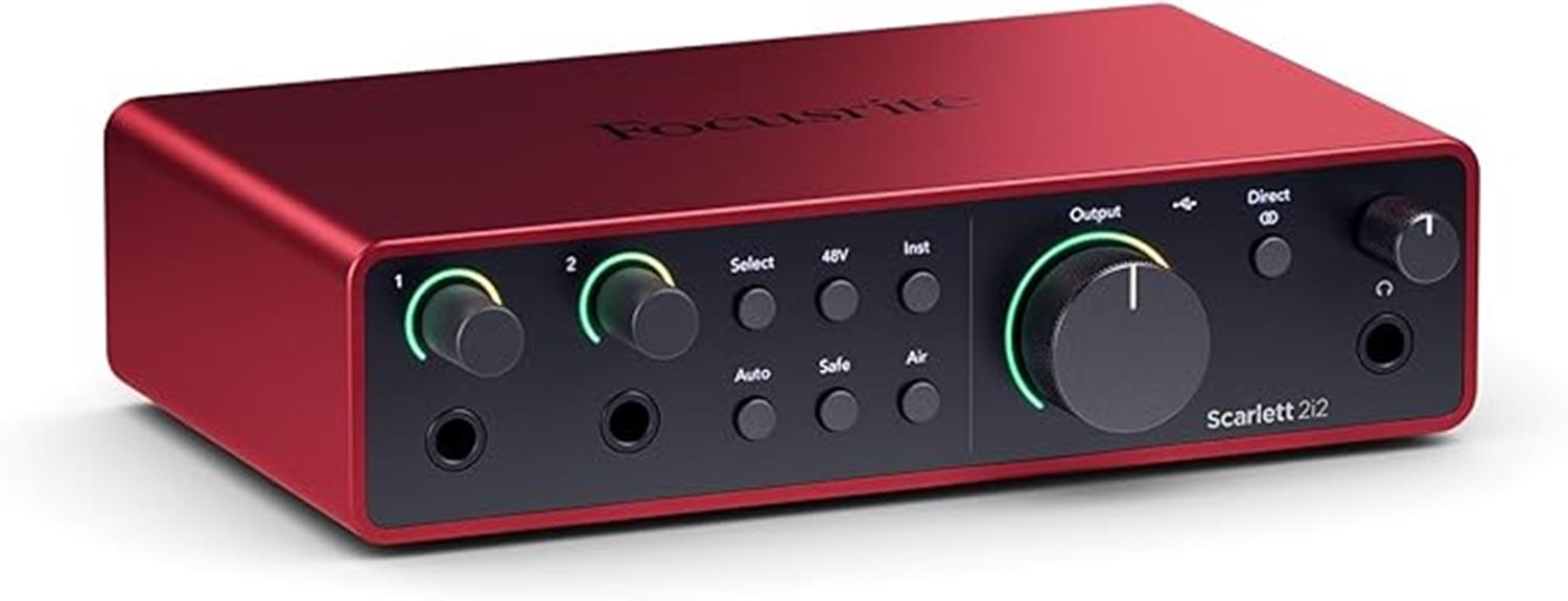 scarlett 2i2 usb interface